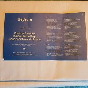 Bamboo Sheet Set - Cream